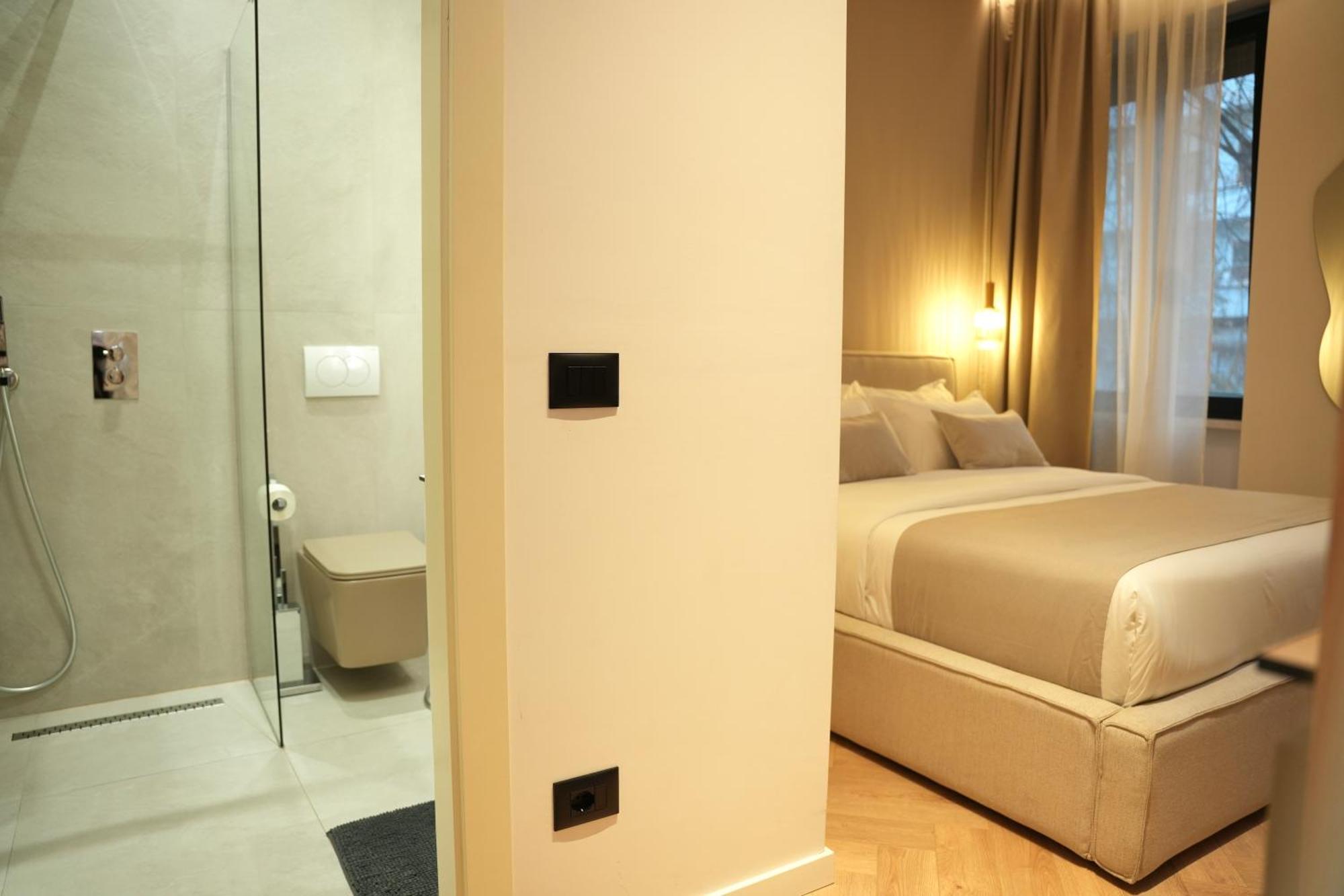 Nea Deluxe Apart-Hotel Tirana Exterior foto